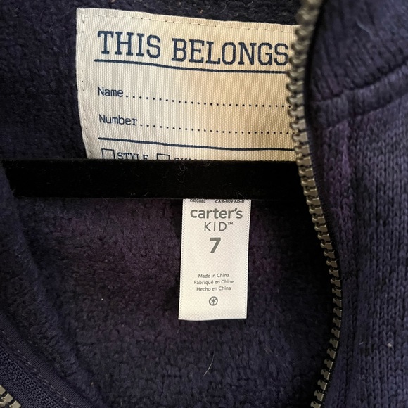 Carter’s Kids vest size 7 - Picture 3 of 3